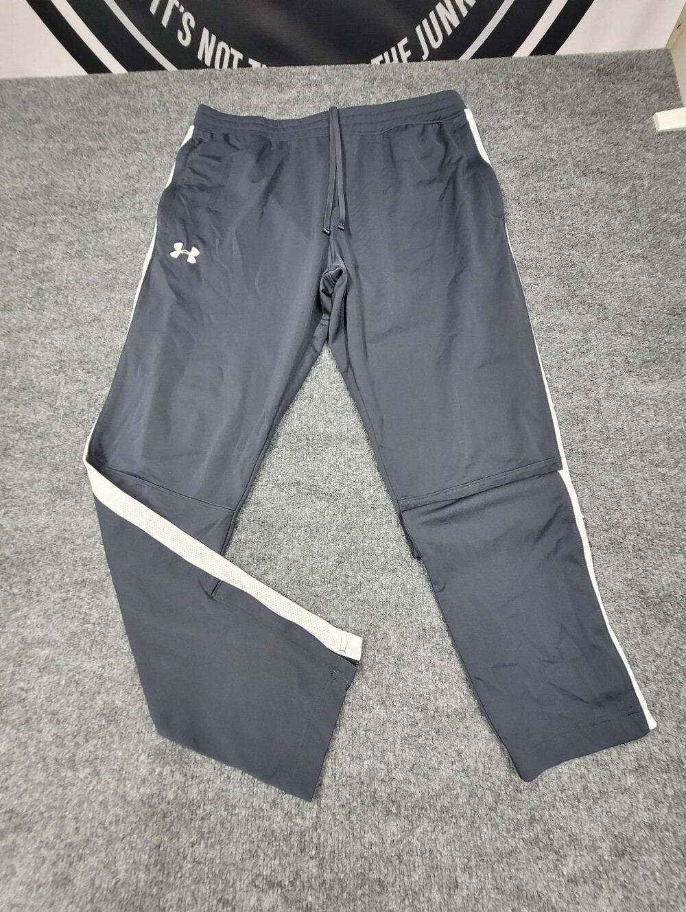 Under Armour Mens Jogging Workout Sweat Pants Gray Size XL